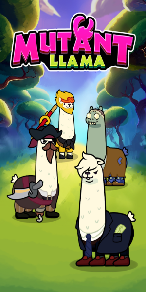 Schermata Mutant Llama: IDLE Breed Games 1