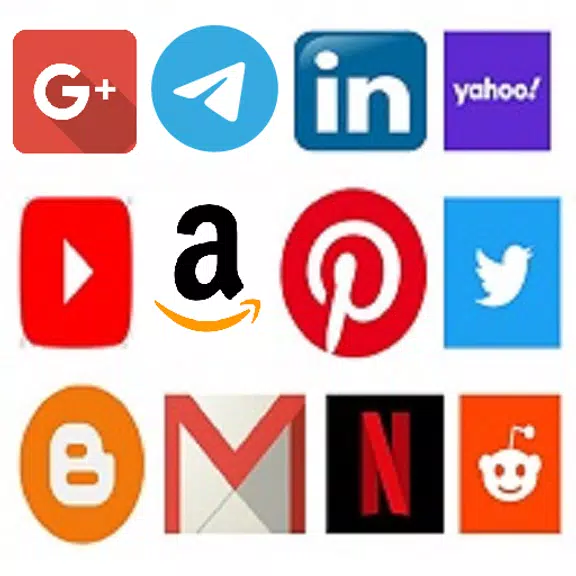 All Social Media & Network App Captura de pantalla 0