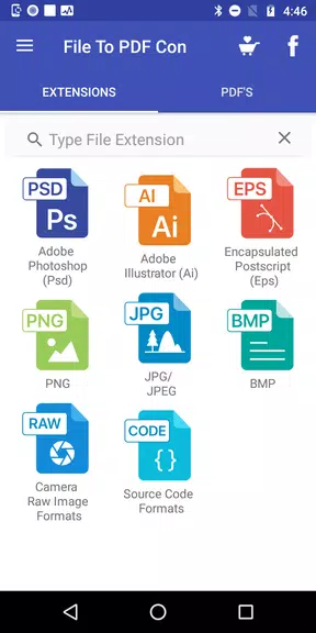 File to PDF Converter(AI, PSD) Capture d'écran 0