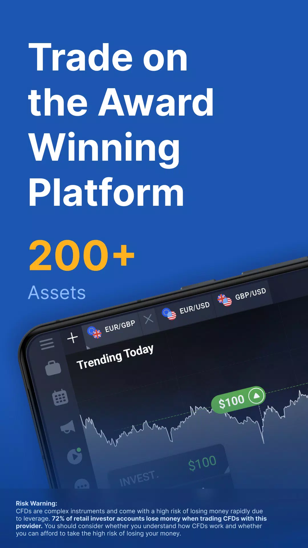 IQ Option – Trading Platform Tangkapan skrin 1