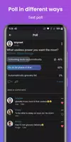 Opino - Social App for Polls Ảnh chụp màn hình 2