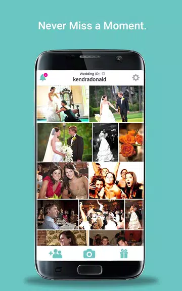 WedPics - Wedding Photo App स्क्रीनशॉट 1