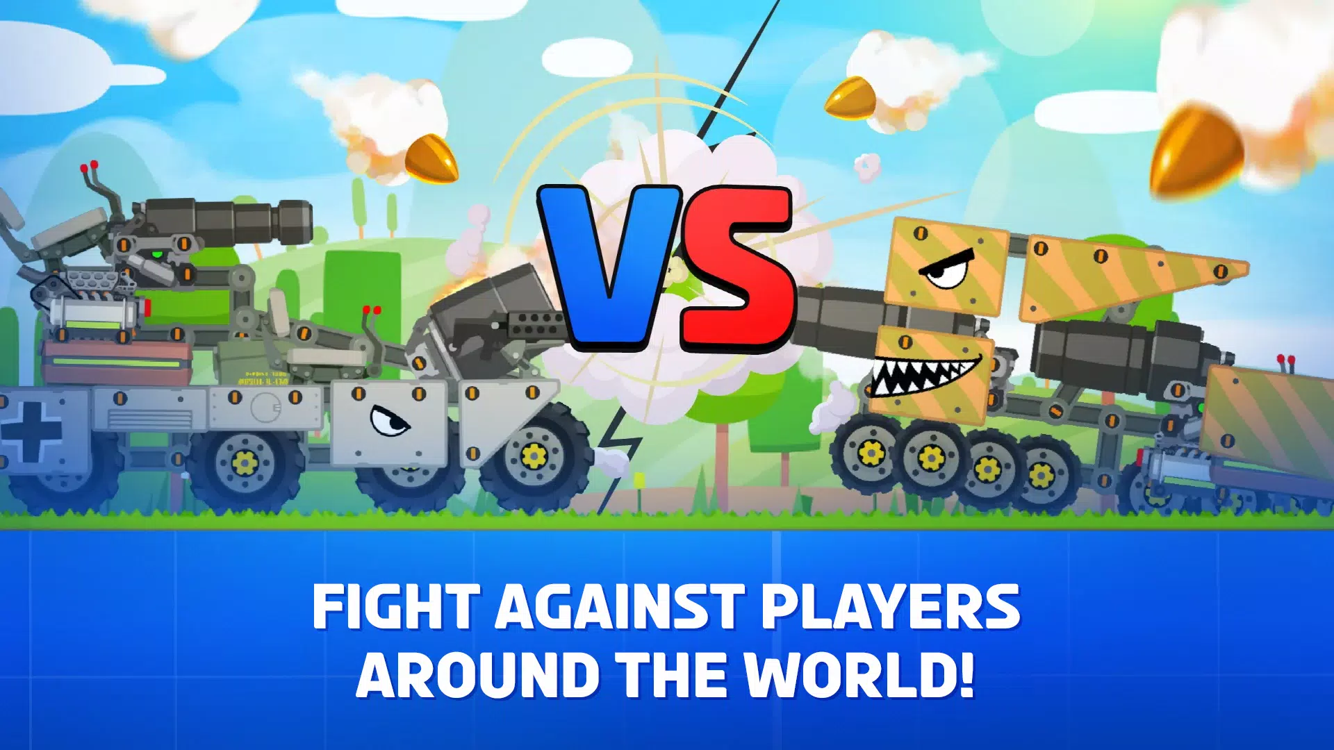 Super Tank Rumble: Origin Tangkapan skrin 1