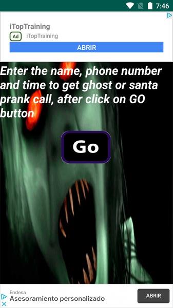 Ghost call prank Captura de tela 3