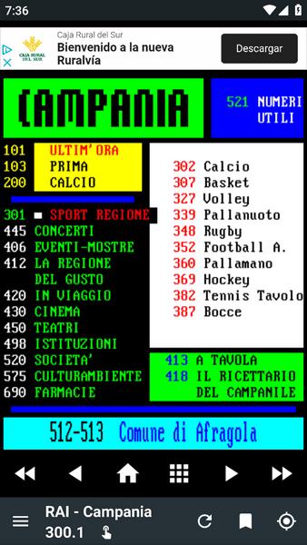 TxtVideo Teletext 스크린샷 2