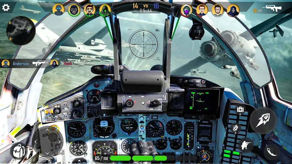 Fighter Jet Games Warplanes ภาพหน้าจอ 2