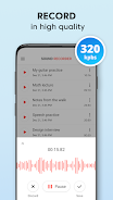 Dictaphone: Enregistreur Vocal Capture d'écran 1