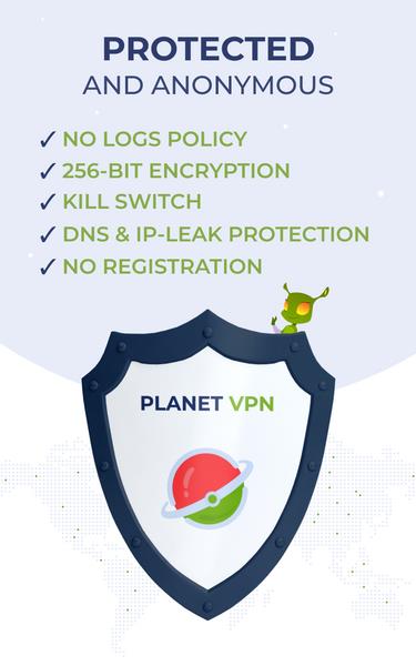 Free VPN Planet स्क्रीनशॉट 2