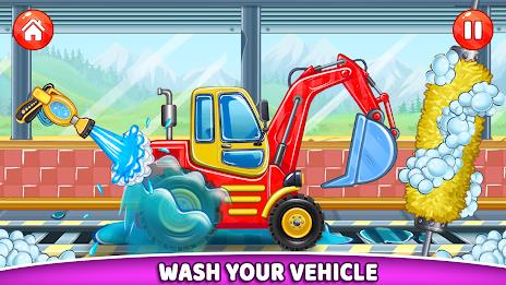 Build a House-Kids Truck Games Ảnh chụp màn hình 3