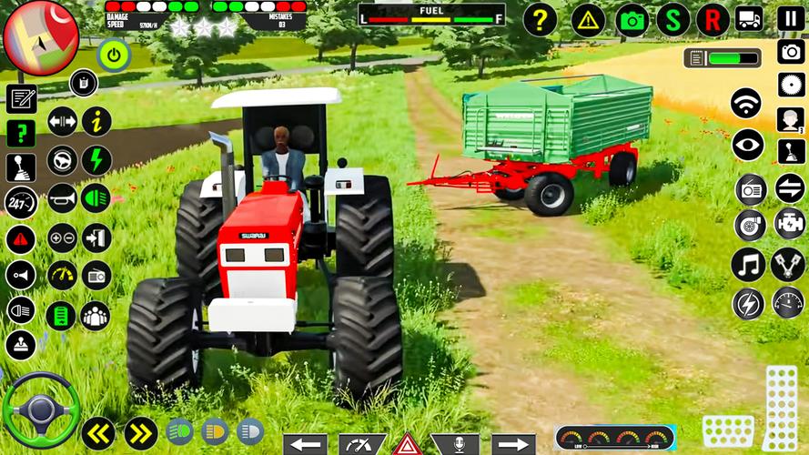 Cargo Tractor Farming Games 3D Скриншот 2