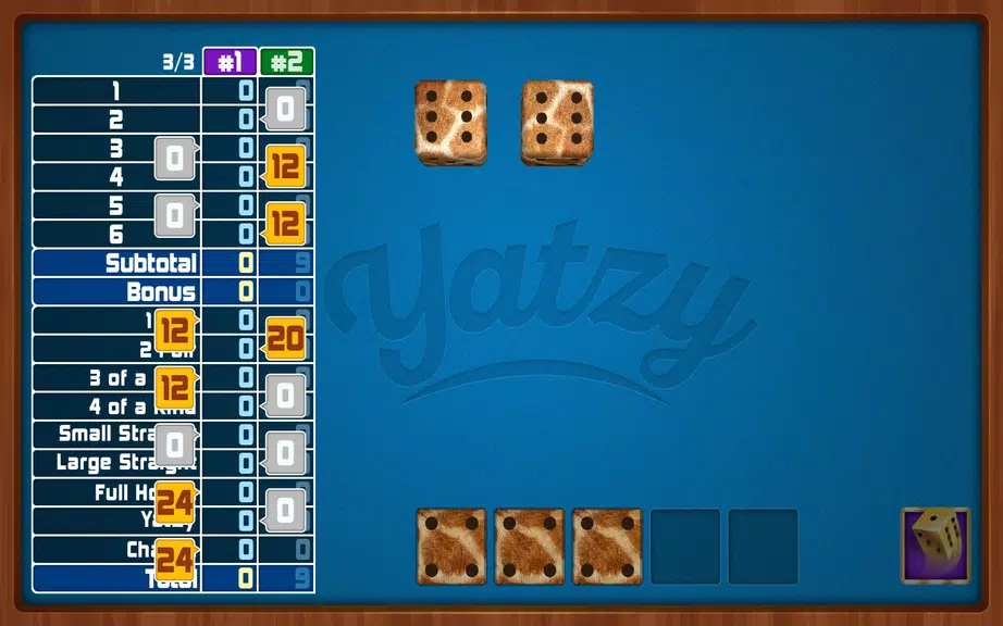 Yatzy Dice Game Ảnh chụp màn hình 1