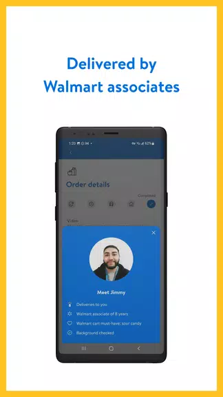 Walmart InHome Delivery Captura de pantalla 1