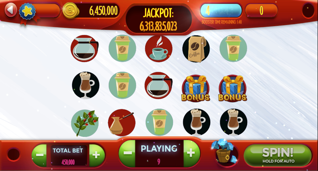 Coffee-Slot Machine Games Captura de tela 2