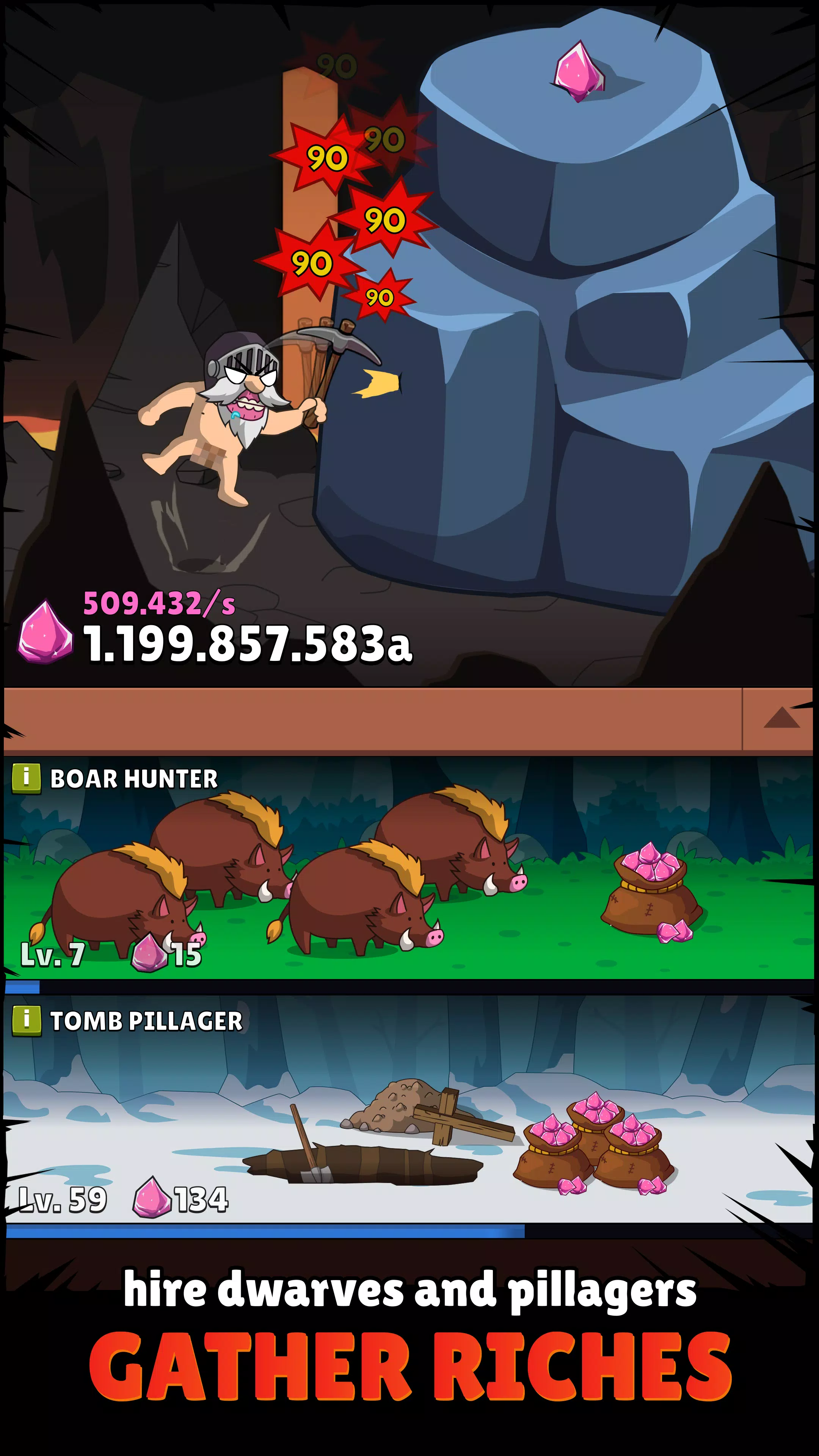 Hero Hero Clicker Screenshot 3