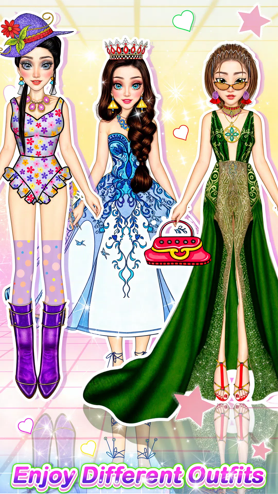 Paper Doll: Dress Up DIY Game ภาพหน้าจอ 2