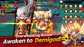 Demigod Idle: Rise of a legend Zrzut ekranu 3