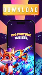 Big Fortune Wheel: Real Prizes Скриншот 0