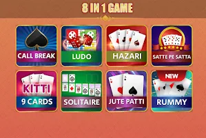 Call Break Ludo & Gin offline Tangkapan skrin 3