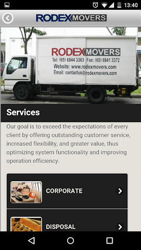 Rodex Express Screenshot 2