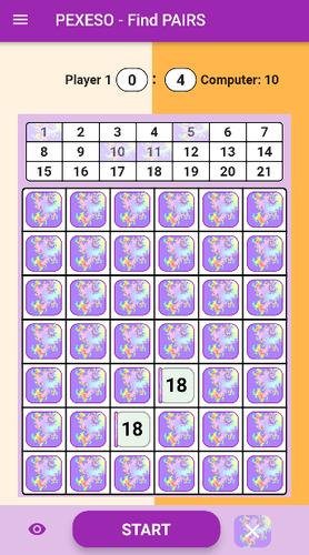 Find PAIRS - against computer স্ক্রিনশট 1