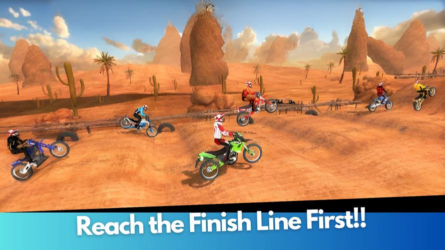 Dirt Bike Games- Motocross ภาพหน้าจอ 1