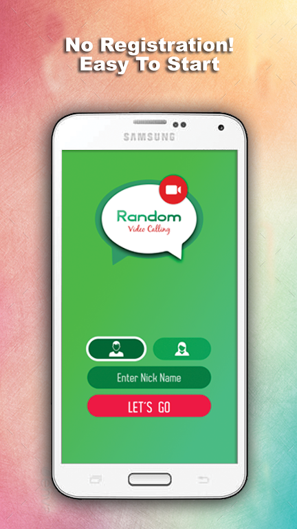 Schermata Random Video Chat 0