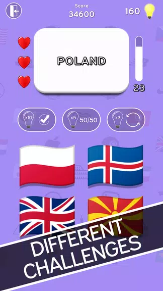 3in1 Quiz : Logo-Flag-Capital Zrzut ekranu 1
