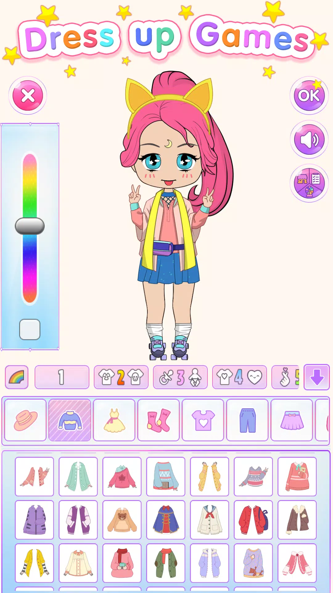 Chibi Doll Dress Up Games ဖန်သားပြင်ဓာတ်ပုံ 0