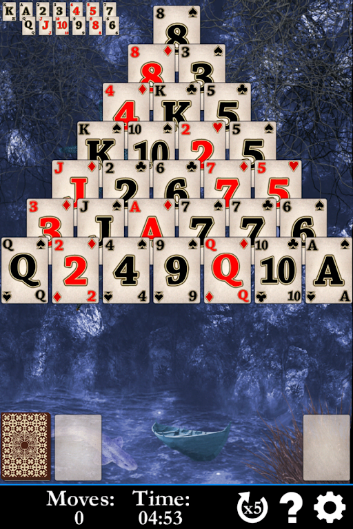 Pyramid Solitaire Water World Tangkapan skrin 3