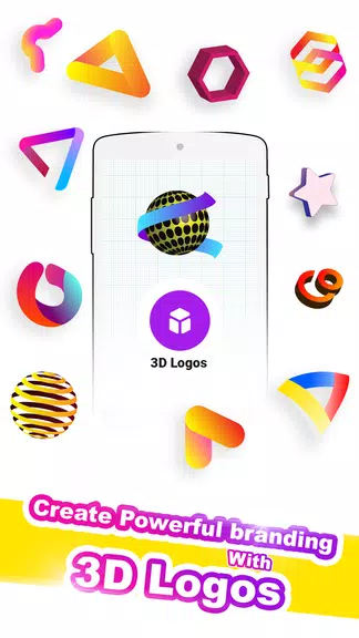 Logo Maker - Create 3D Logos Скриншот 1