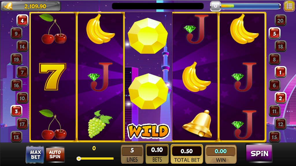 SlotMan - Free Classic Vegas Slot Machine 777應用截圖第1張