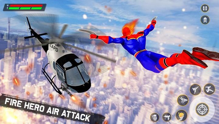 Miami Spider Rope Hero Games Ekran Görüntüsü 3