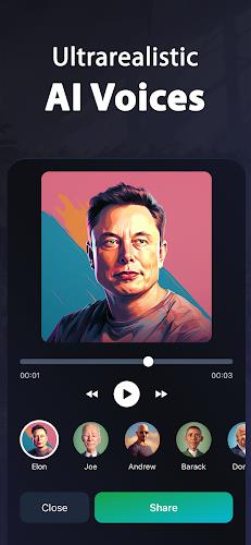 Voices AI - Change your Voice Capture d'écran 1