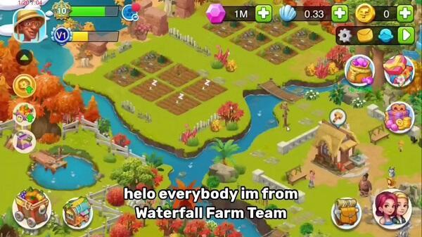 Schermata Waterfall Farm 1