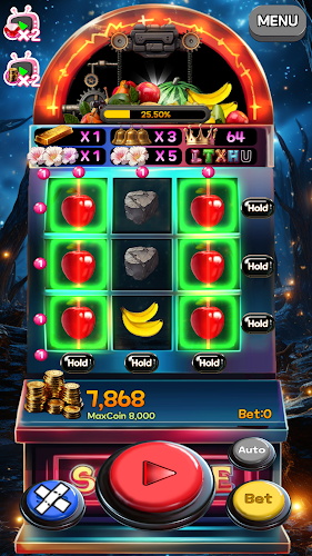 Heart-racey Fruits Golden Slot Ảnh chụp màn hình 0