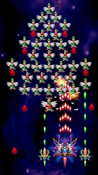 Galaxiga Arcade Shooting Game Mod Zrzut ekranu 2