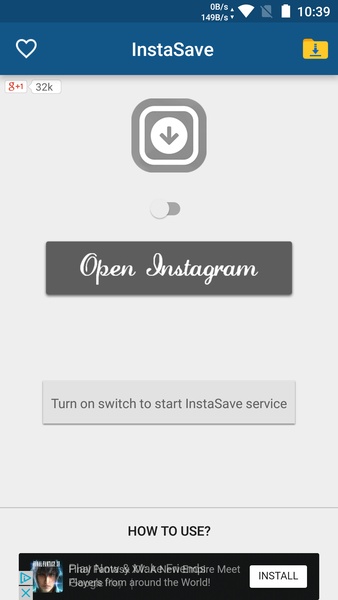 FastSave for Instagram ภาพหน้าจอ 1