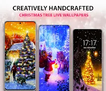 Christmas Tree Live Wallpaper スクリーンショット 1