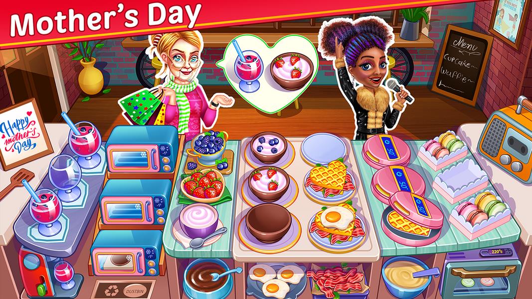 Halloween Street Food Shop Restaurant Game Ekran Görüntüsü 3