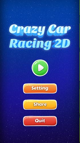 Easy Car Racing Game 2D Car ဖန်သားပြင်ဓာတ်ပုံ 0