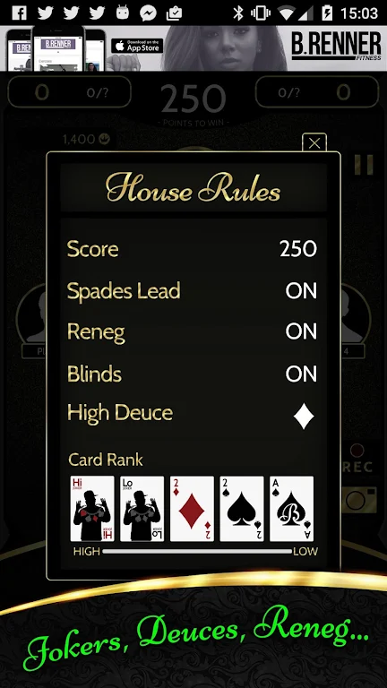 Black Spades - Jokers & Prizes Schermafbeelding 3