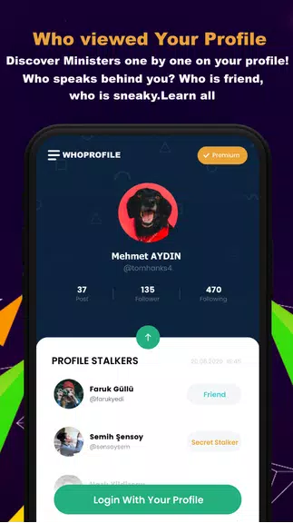 WProfile-Who Viewed My Profile Captura de tela 0