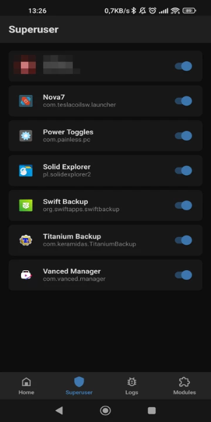 Magisk Manager Captura de pantalla 1
