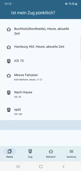 Ist mein Zug pünktlich? Скриншот 2