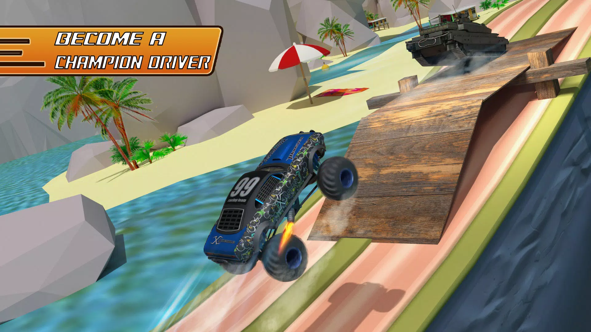 Uphill Racing - Hill Jump Game Capture d'écran 3