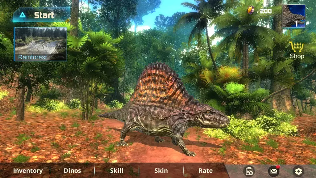 Dimetrodon Simulator Captura de tela 0