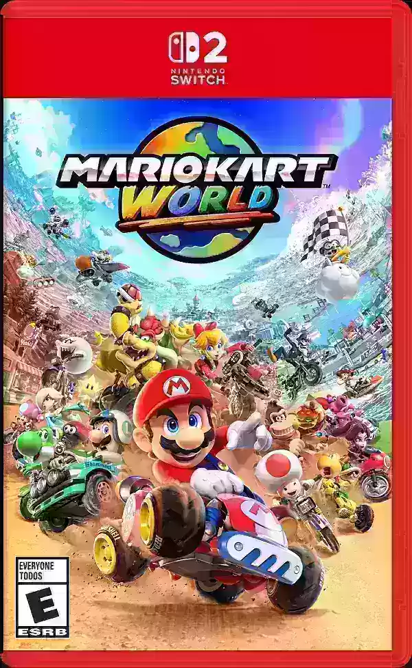 任天堂 Switch 2 游戏包装对比