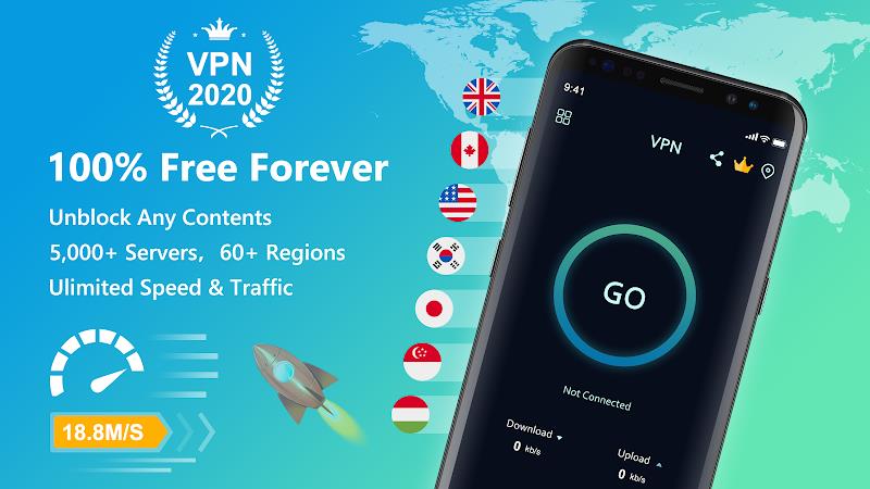 Free VPN Super™ -Fast & Secure Screenshot 0