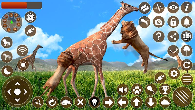 Lion Games 3D Animal Simulator ภาพหน้าจอ 3