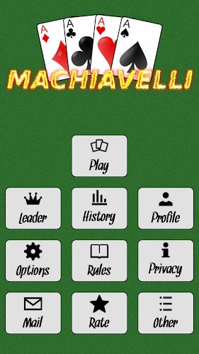 Machiavelli - Gioco di Carte Capture d'écran 0